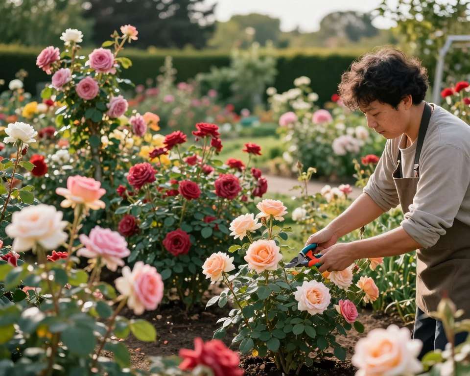 Verschiedene Rosenarten und Schnittechniken Verschiedene Rosenarten und Schnittechniken