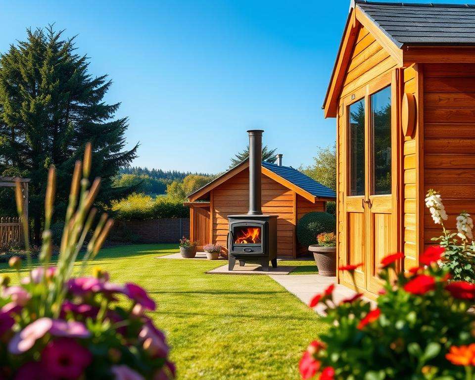 Versicherung Gartenhaus Ofeninstallation