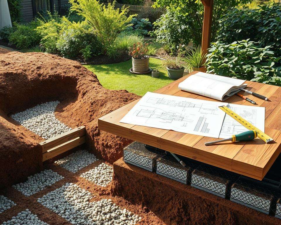 Versickerungsanlage Planung