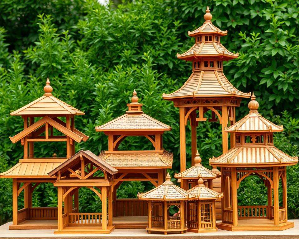 Vielfältige Pavillon-Modelle Vielfältige Pavillon-Modelle