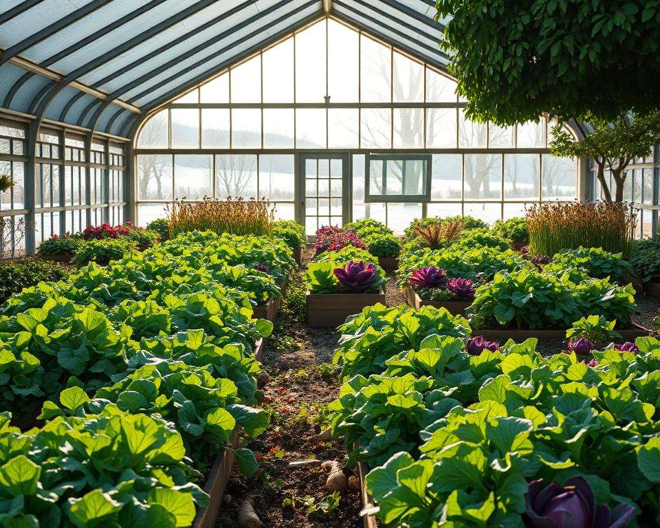 Vielfalt Wintergemüse Anbau