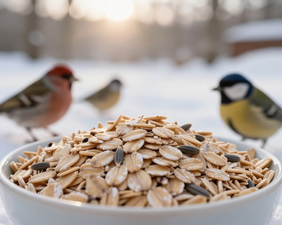 Vogelfutter Haferflocken Nährstoffe