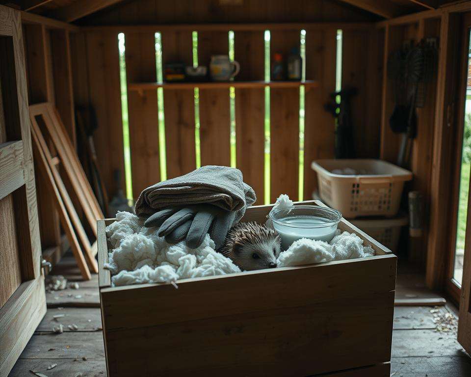 Vorbereitung Igelbefreiung