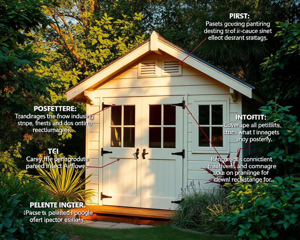 Vorbeugende Maßnahmen Gartenhaus Planung Vorbeugende Maßnahmen Gartenhaus Planung