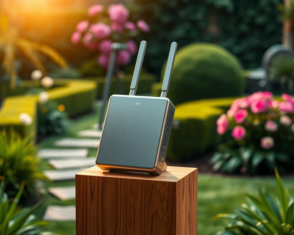 WLAN-Verstärker für Gartenbereich