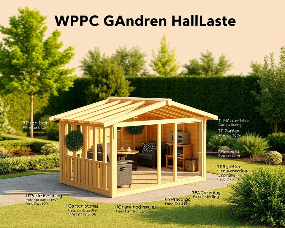 WPC-Gartenhaus Kostenanalyse