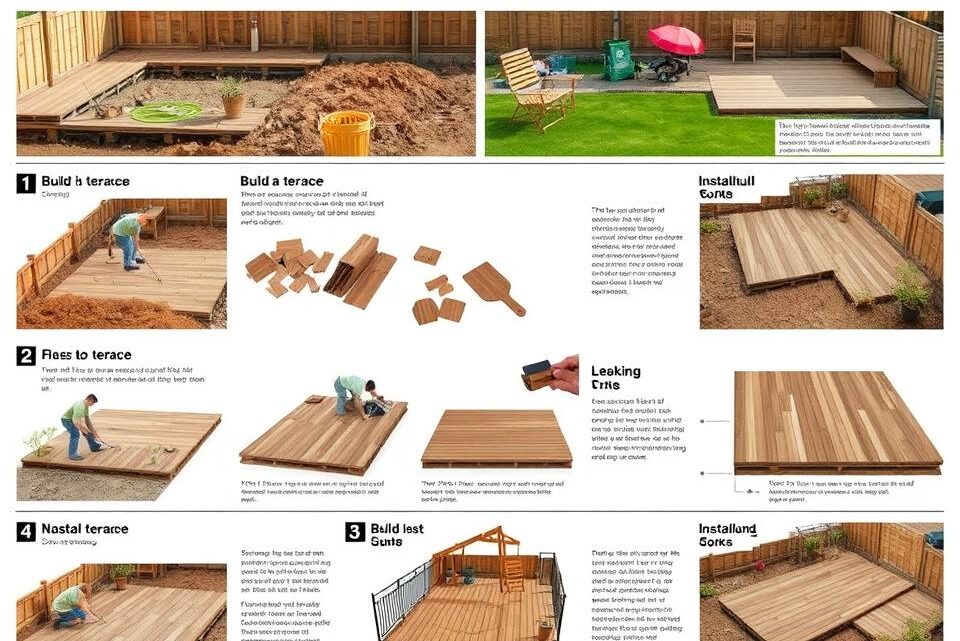 WPC-Terrasse bauen – Schritt für Schritt erklärt WPC-Terrasse bauen – Schritt für Schritt erklärt