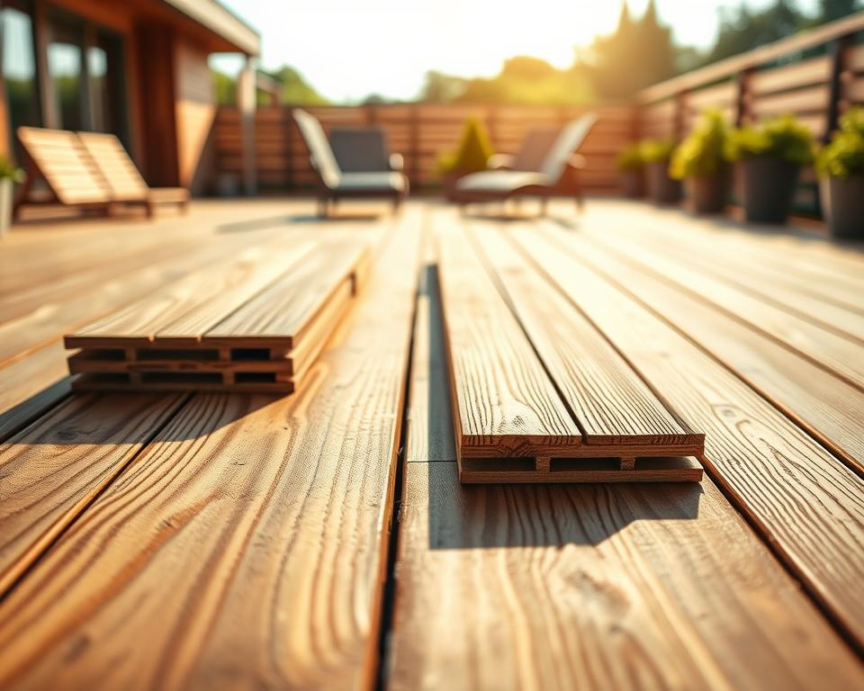 WPC vs. Holz Terrassendielen Vergleich