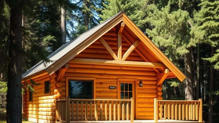 Warum sich Fichtenholz perfekt für Holzgartenhäuser eignet