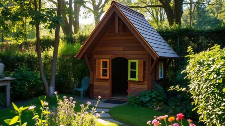 Was du vor der Installation eines Spielhauses im Garten planen musst