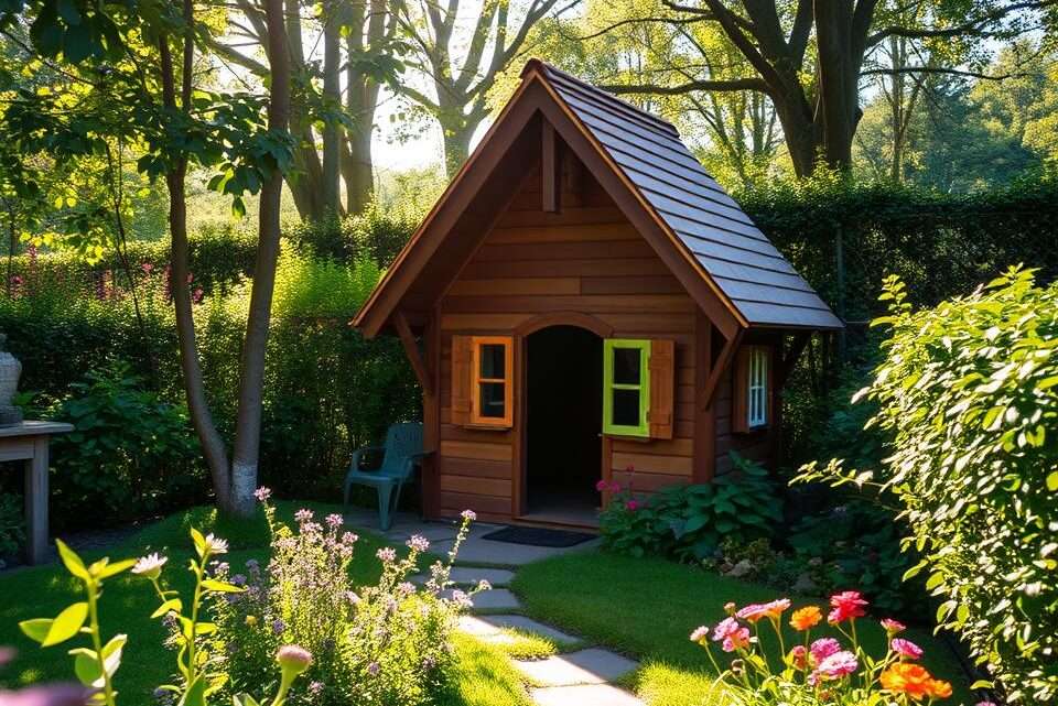 Was du vor der Installation eines Spielhauses im Garten planen musst