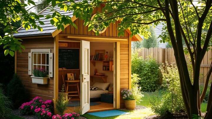 Was gehört in ein Spielhaus? – Kreative Ideen