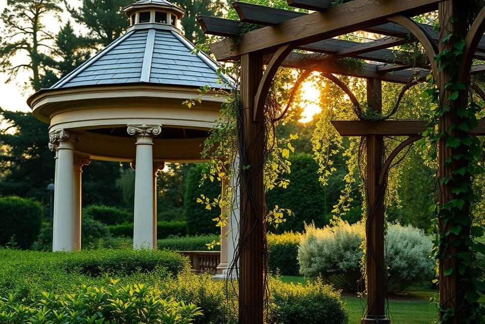 Was ist der Unterschied zwischen einem Pavillon und einer Pergola?