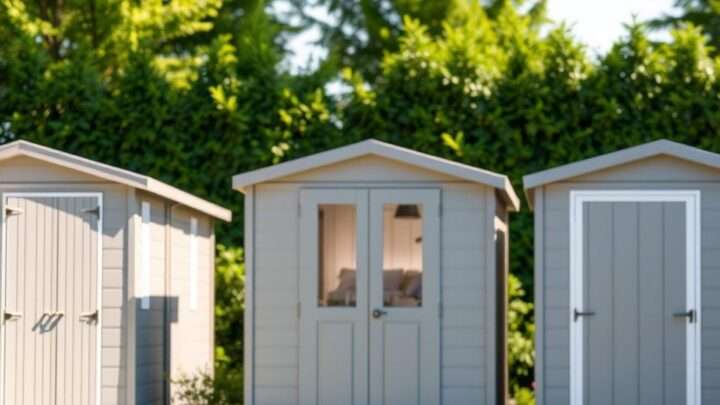 Was sind Vinyl-Kunststoff-Gartenhäuser?