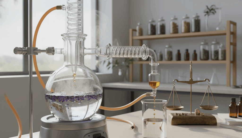 Wasserdampfdestillation Wasserdampfdestillation