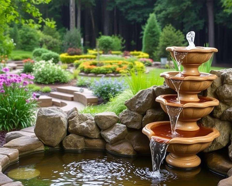 Wasserfallschalen Bauanleitung