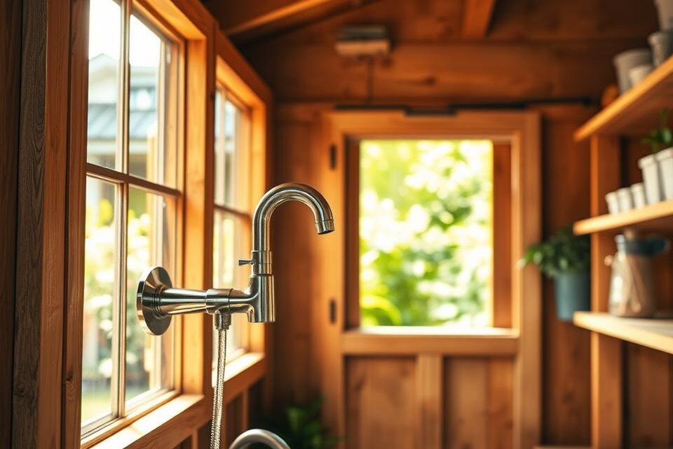 Wasserhahn im Gartenhaus anschließen – Schritt für Schritt Wasserhahn im Gartenhaus anschließen – Schritt für Schritt