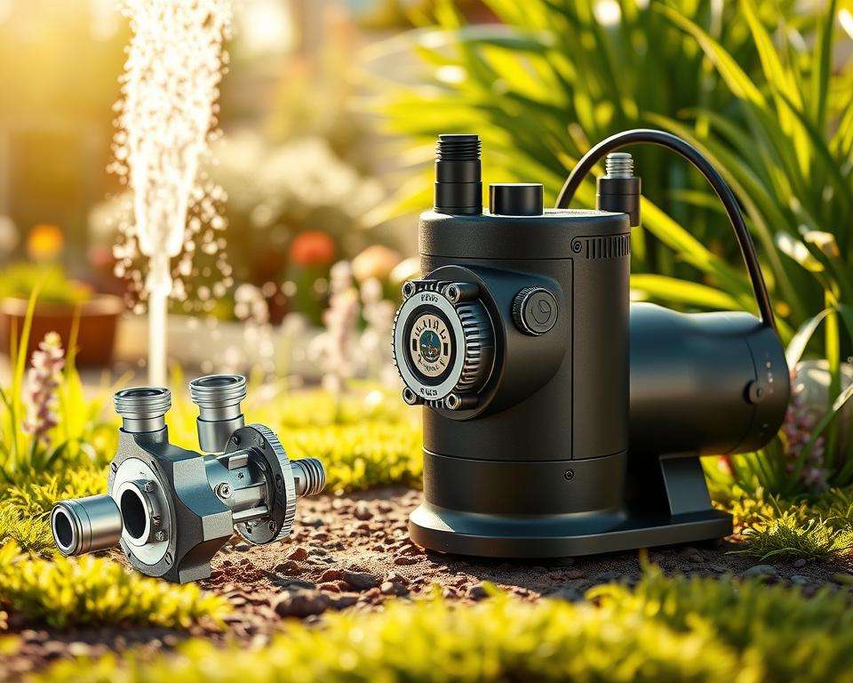 Wasserpumpe Förderhöhe