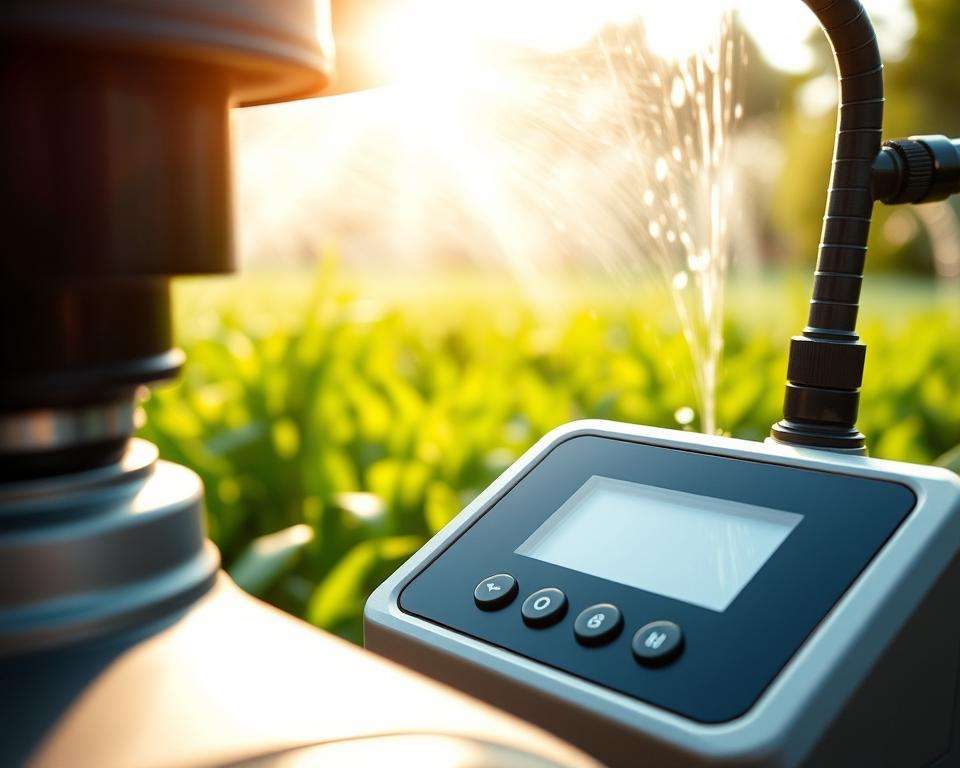Wasserverbrauch Bewässerungssystem Einstellungen