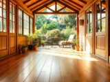 Welche Bodenbedeckung in der Gartenhütte