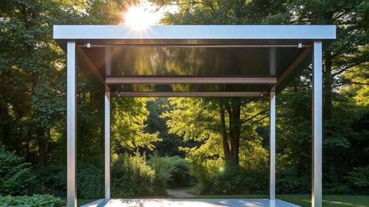 Welche Vorteile bietet ein Metall-Pavillon?