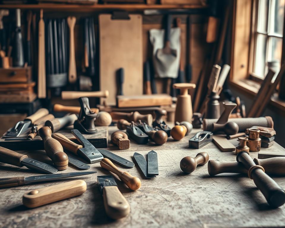 Werkzeuge für Holzbehandlung
