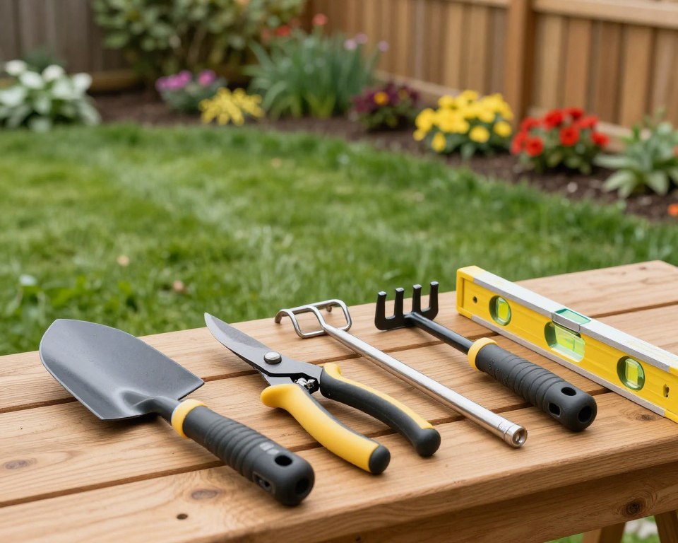Werkzeuge für Rasenkante