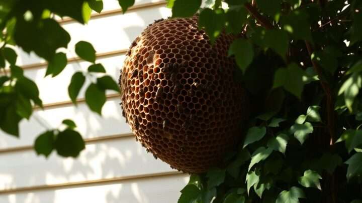 Wespennest richtig entfernen