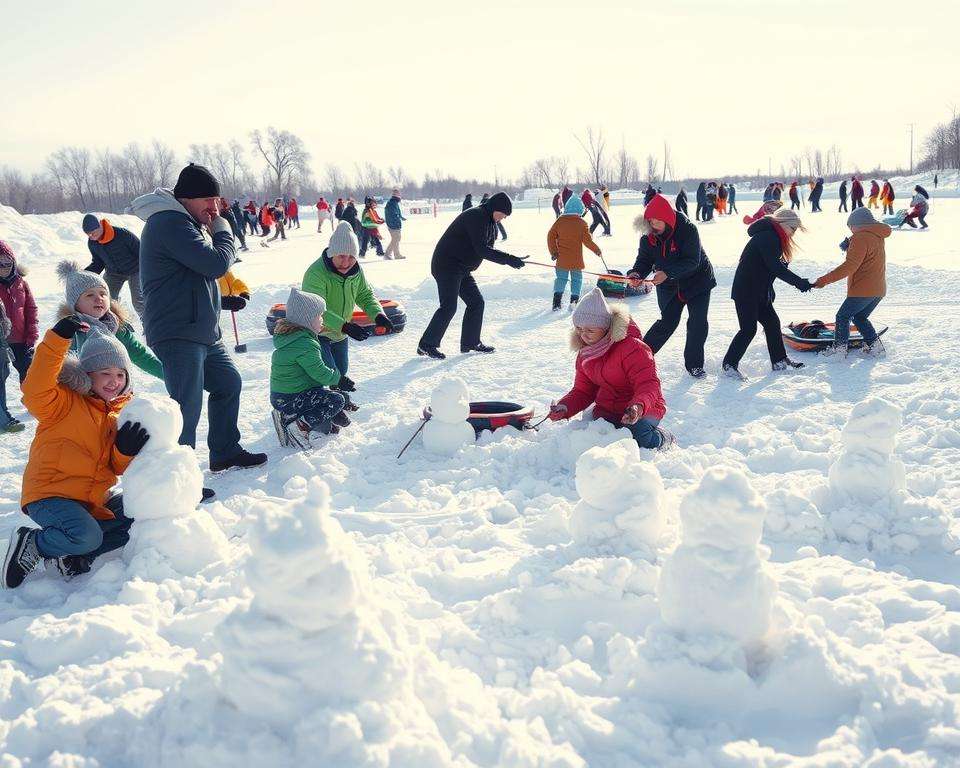 Wettbewerbe und Herausforderungen im Freien