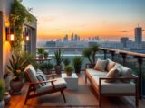 Design trifft Funktion: Stilvolle Ideen für wetterfeste Balkon- und Terrassengestaltung