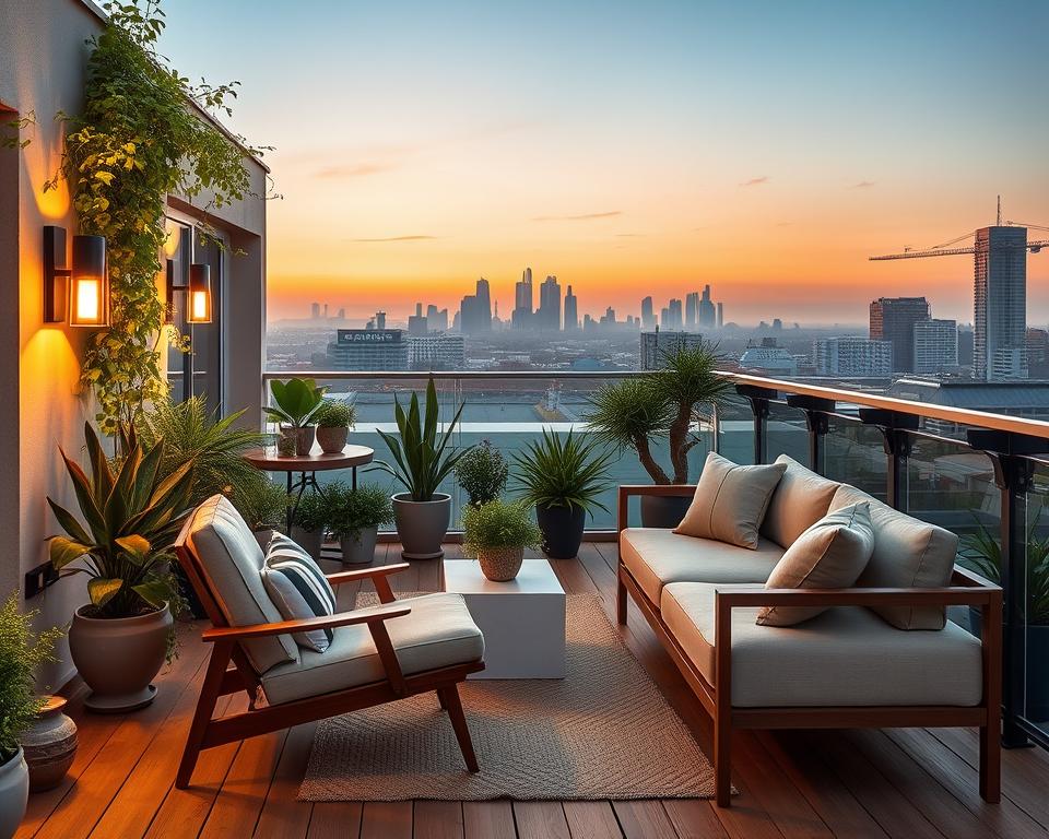 Design trifft Funktion: Stilvolle Ideen für wetterfeste Balkon- und Terrassengestaltung