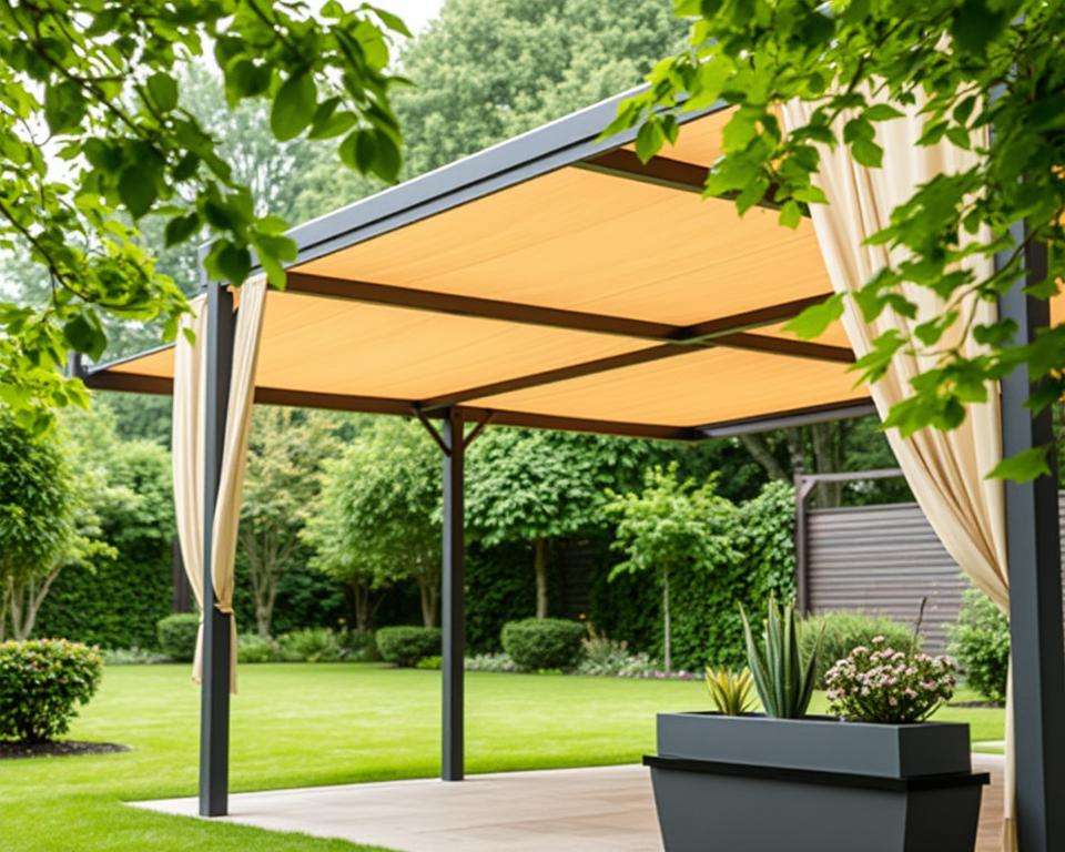 Wetterfeste Materialien Pavillon