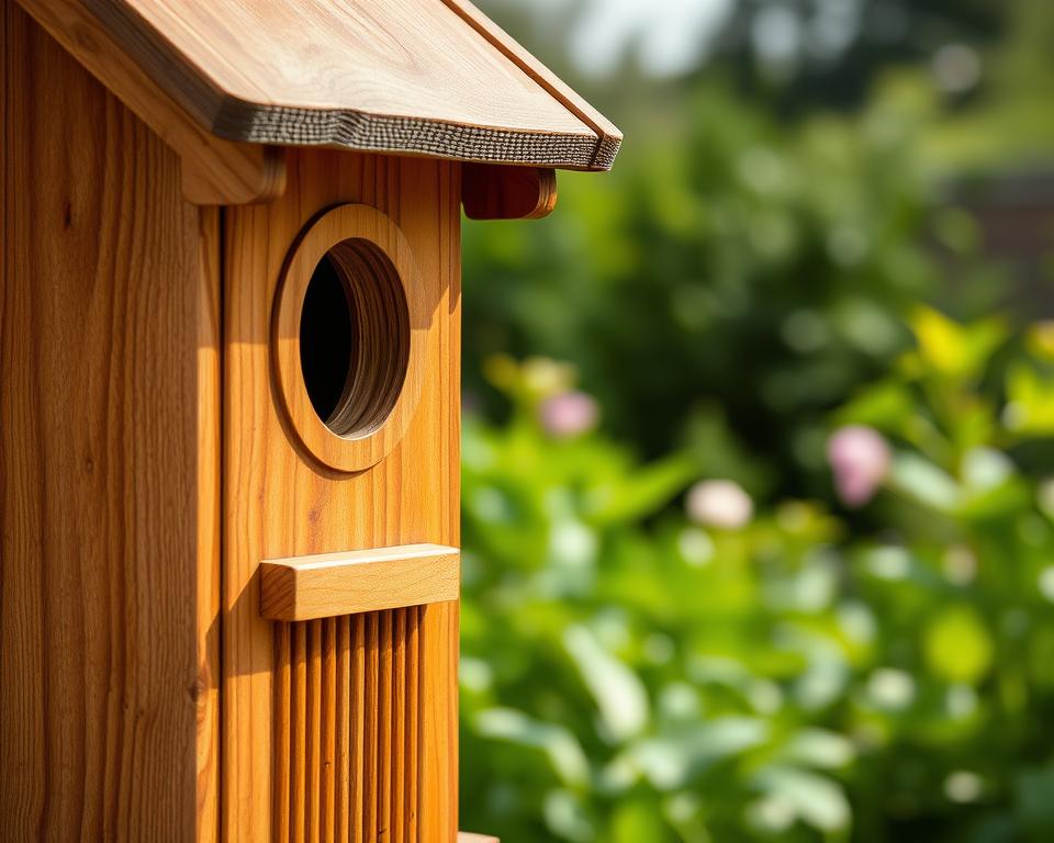 Wetterfestes Vogelhäuschen Imprägnierung