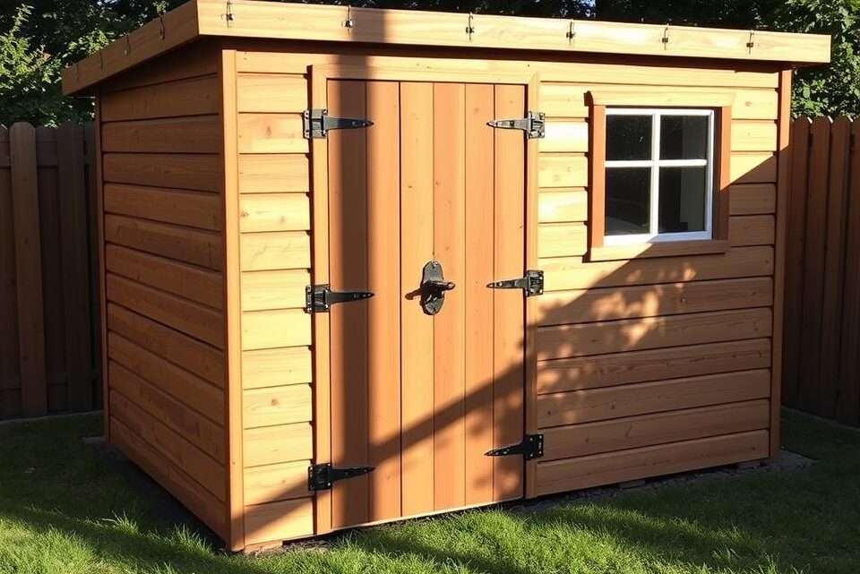 Wie Sie Ihren Geräteschuppen einbruchsicher machen