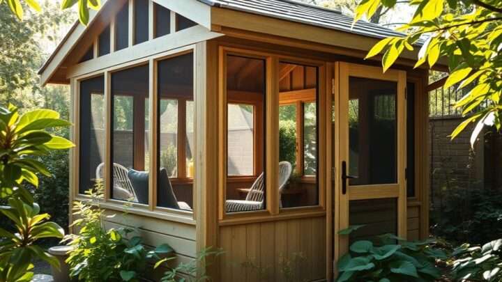 Wie du Insekten aus deinem Gartenhaus fernhältst: Anleitung