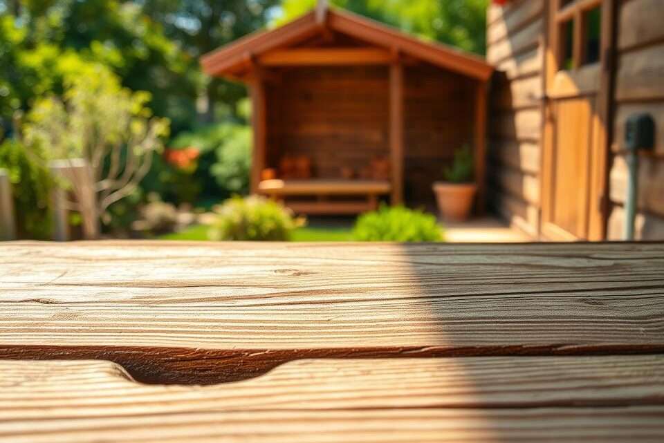 Wie findet und füllt man Spalten in einem Holz-Gartenhaus effektiv?