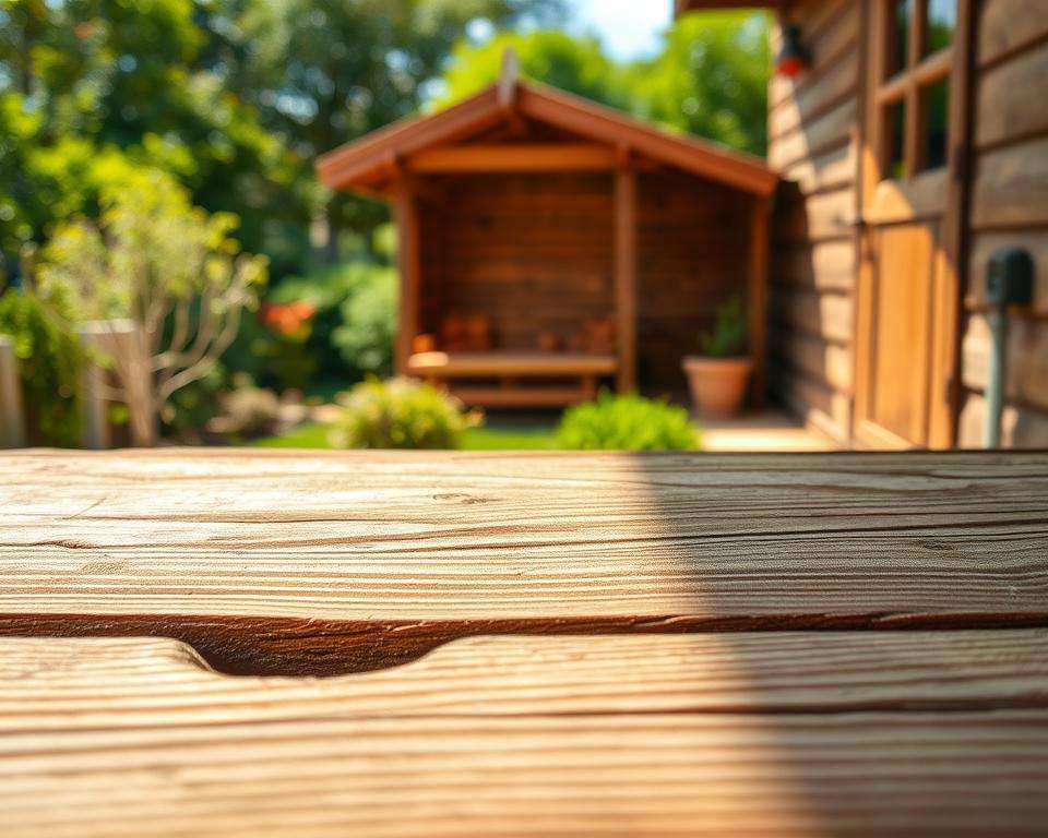 Wie findet und füllt man Spalten in einem Holz-Gartenhaus effektiv?