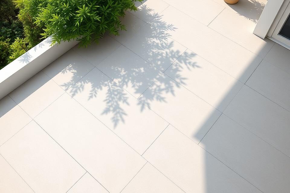 Anleitung: Wie lässt sich eine Terrasse fliesen?