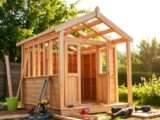 Wie lange dauert es einen Holz-Gartenhaus-Bausatz aufzubauen