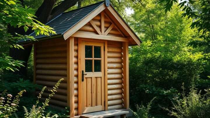 Wie lange hält ein Gartenhaus aus Fichte? Lebensdauer