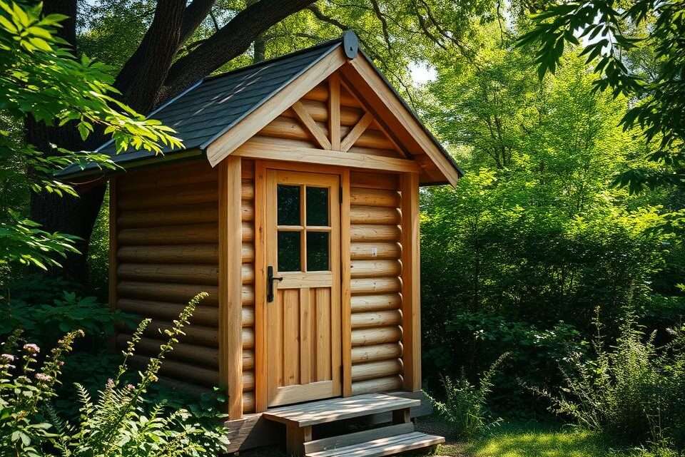 Wie lange hält ein Gartenhaus aus Fichte? Lebensdauer