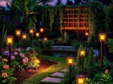 Wie lange halten Solarleuchten im Garten?
