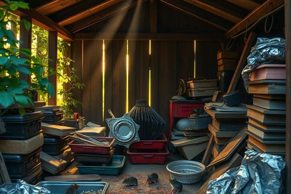 Wie man Mäuse aus dem Schuppen fernhält: Bewährte Methoden