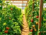 Wie man Tomaten im Gewächshaus anbaut: Tipps und Techniken
