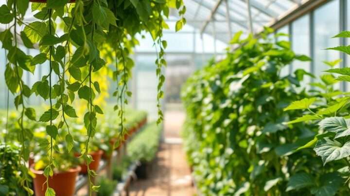 Wie man das Pflanzenwachstum im Gewächshaus steigert