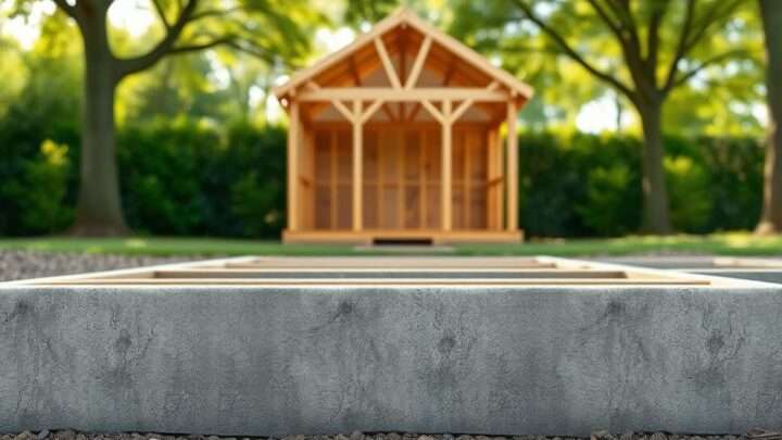Wie man ein Fundament für ein Sommerhaus richtig und sicher legt