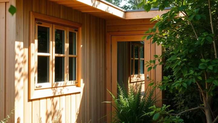 Wie man ein Holz-Gartenhaus schallisoliert: Anleitung