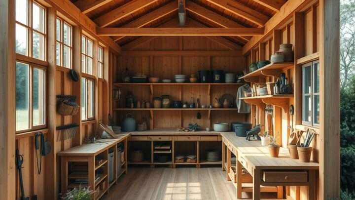 Wie man eine Gartenwerkstatt baut: Wichtige Dinge, die du beachten solltest