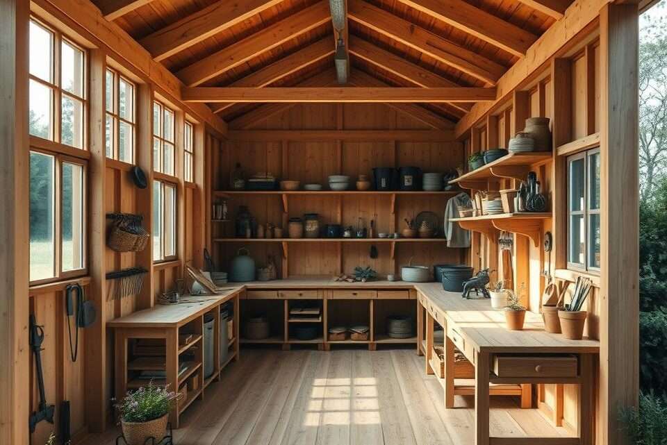 Wie man eine Gartenwerkstatt baut: Wichtige Dinge, die du beachten solltest