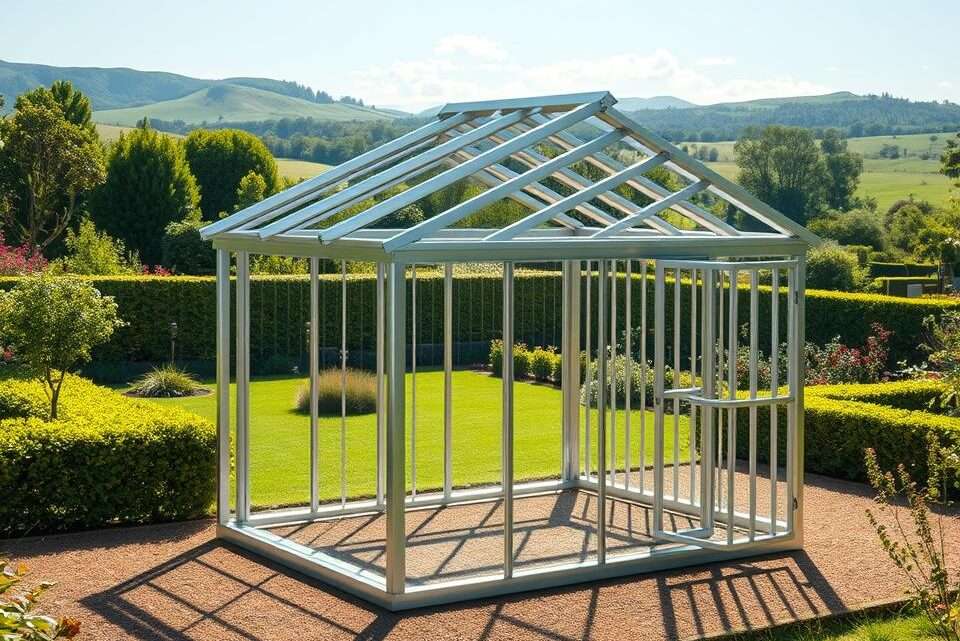 Wie man einen Metallschuppen baut: Schritt-für-Schritt-Anleitung